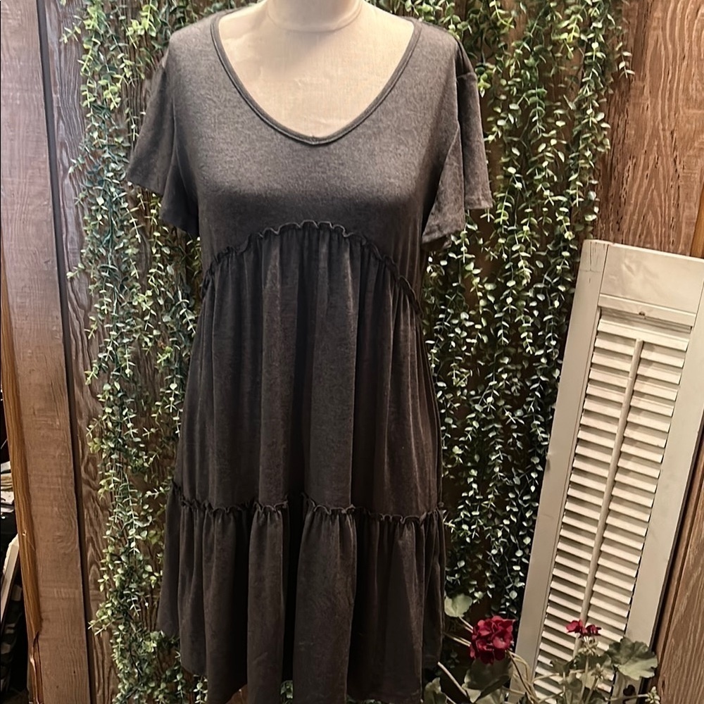 V-Neck Women's Dress
